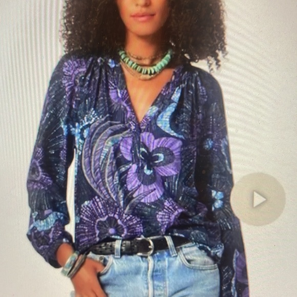 Xirena Blair blouse sz S - Picture 1 of 8